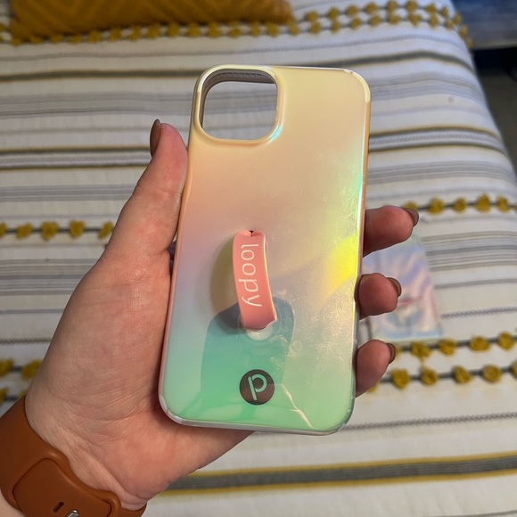 iPhone 13/14 pearl loopy case - Picture 1 of 6